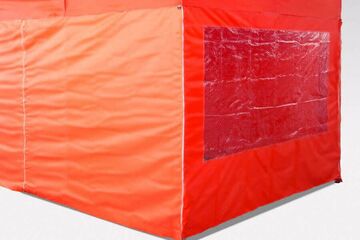 6x3m QUICKUPTENT Faltpavillon mit 3m Pamoramafenster