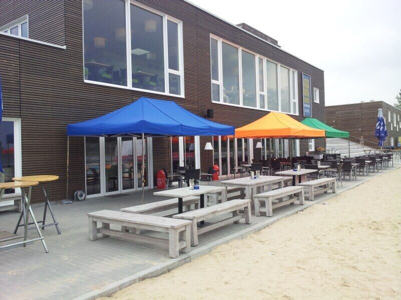 6x3m Cateringzelte von QUICKUPTENT als mobile Terrassenüberdachung