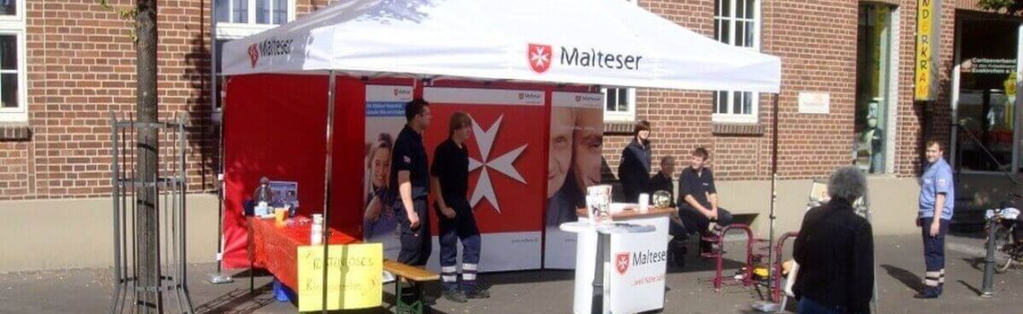 4,5x3m QUICKUPTENT-Infozelt