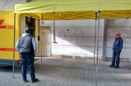 perfekte Höhenanpassung durch verlängerte Pfosten - eine QUICKUPTENT Individualisierung