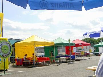 3x3m QUICKUPTENT Marktzelte sind in 13 Farben erhältlich