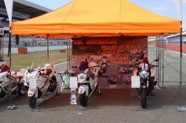 4,5x3m QUICKUPTENT Rennzelt / Racetent