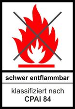 schwer entflammbar nach CPAI 84