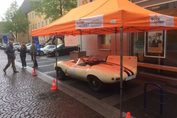 6x3m QUICKUPTENT-Racetent / Rennzelt: technische Abnahme