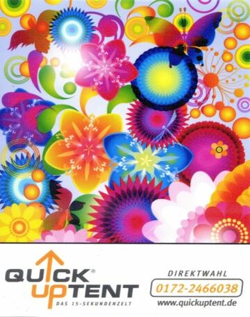 QUICKUPTENTs Druckmedium für 4c-Digitaldruck anfordern