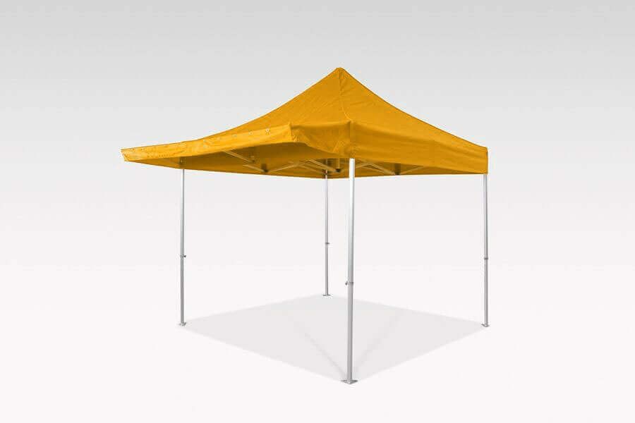 3x3m Faltzelt mit Vordach der QUICKUPTENT ALU-HEXAGON-Serie