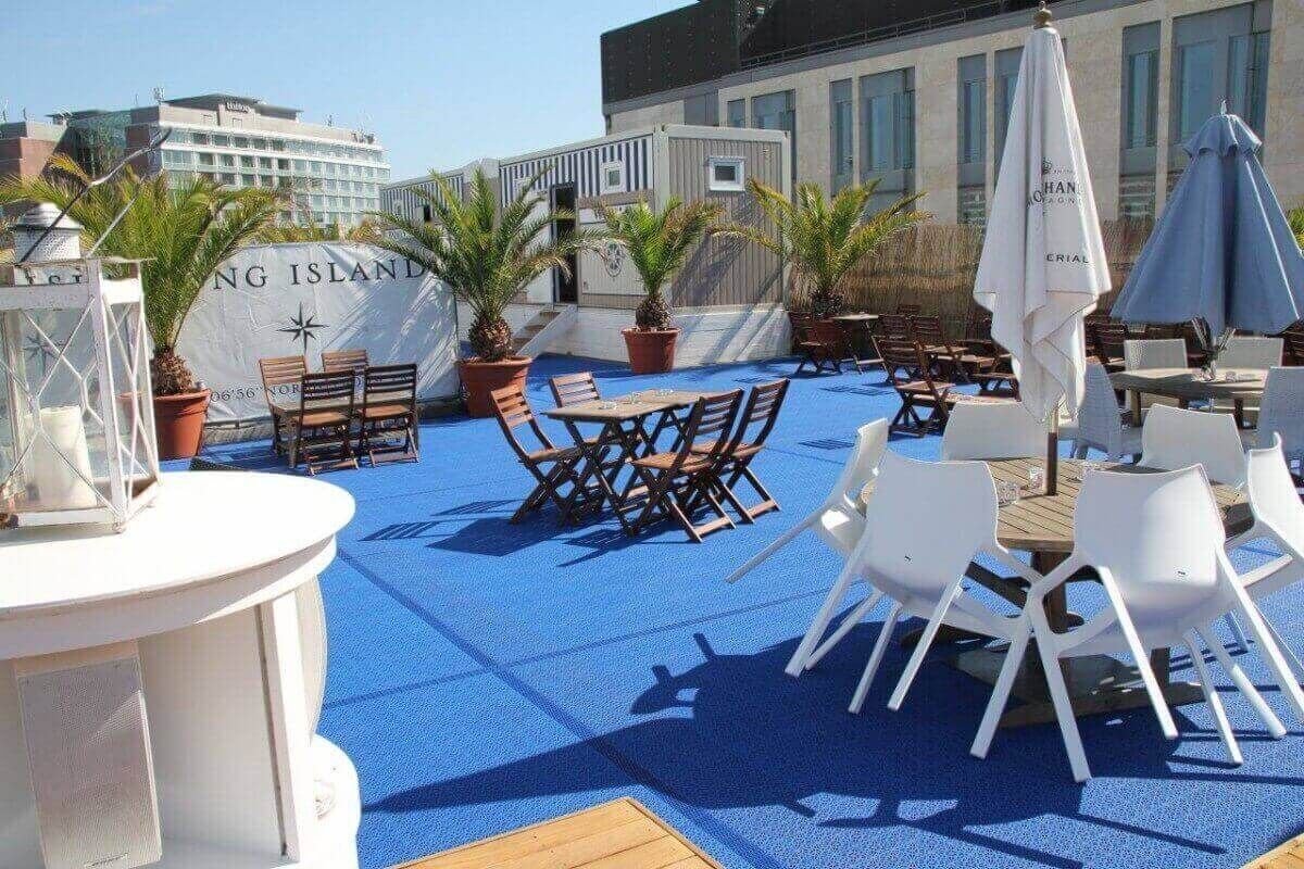 Bergo Suprem Bodenfliesen im Outdoor-Bereich