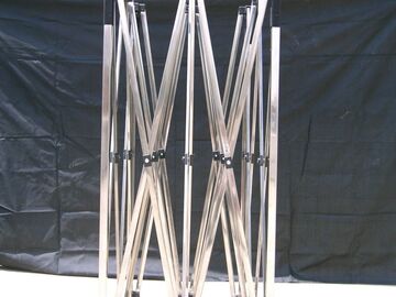 V2A-Edelstahlrahmen Faltzelt